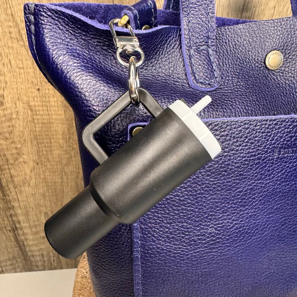 Stanley Purse Charm Stanley Cup Tumbler Keychain NeW FAST SHIP Bag Flair